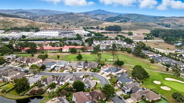 a view of a city with lake view