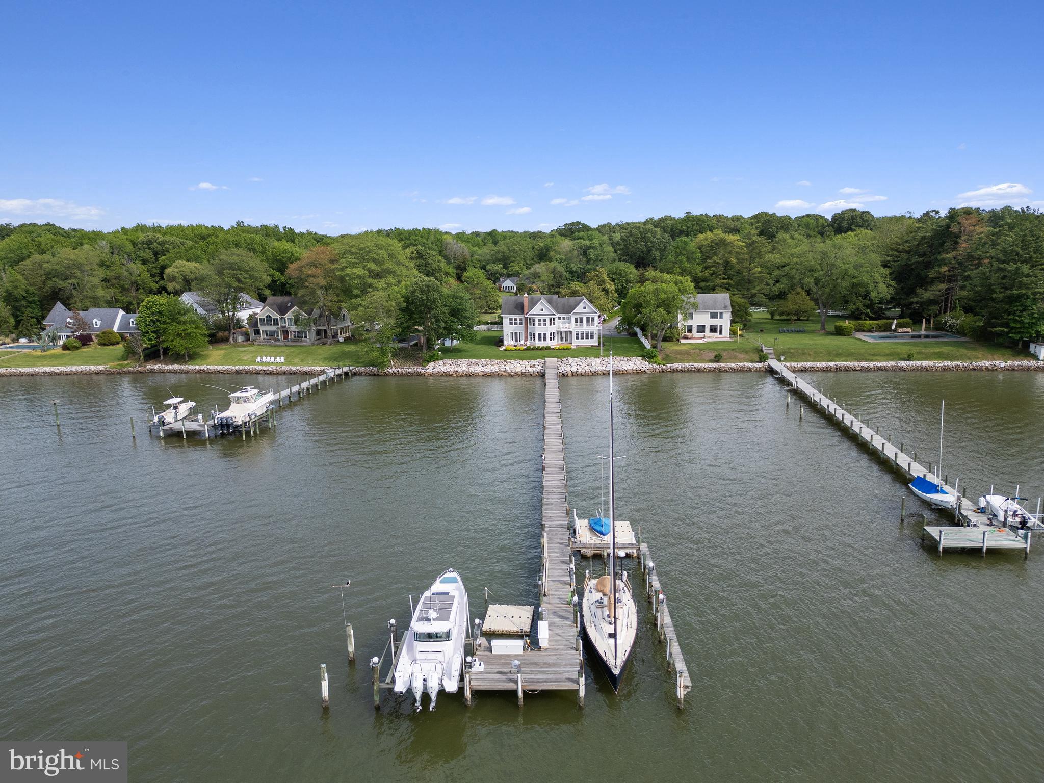 1100 Steamboat Road Shady Side, MD 20764 - Photo 2 of 81 Spectacular West River waterfront w/ 300-ft dock