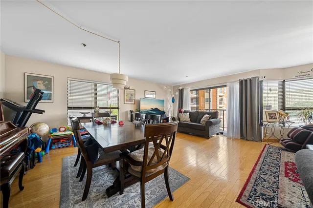 a view of a livingroom with furniture and a rug