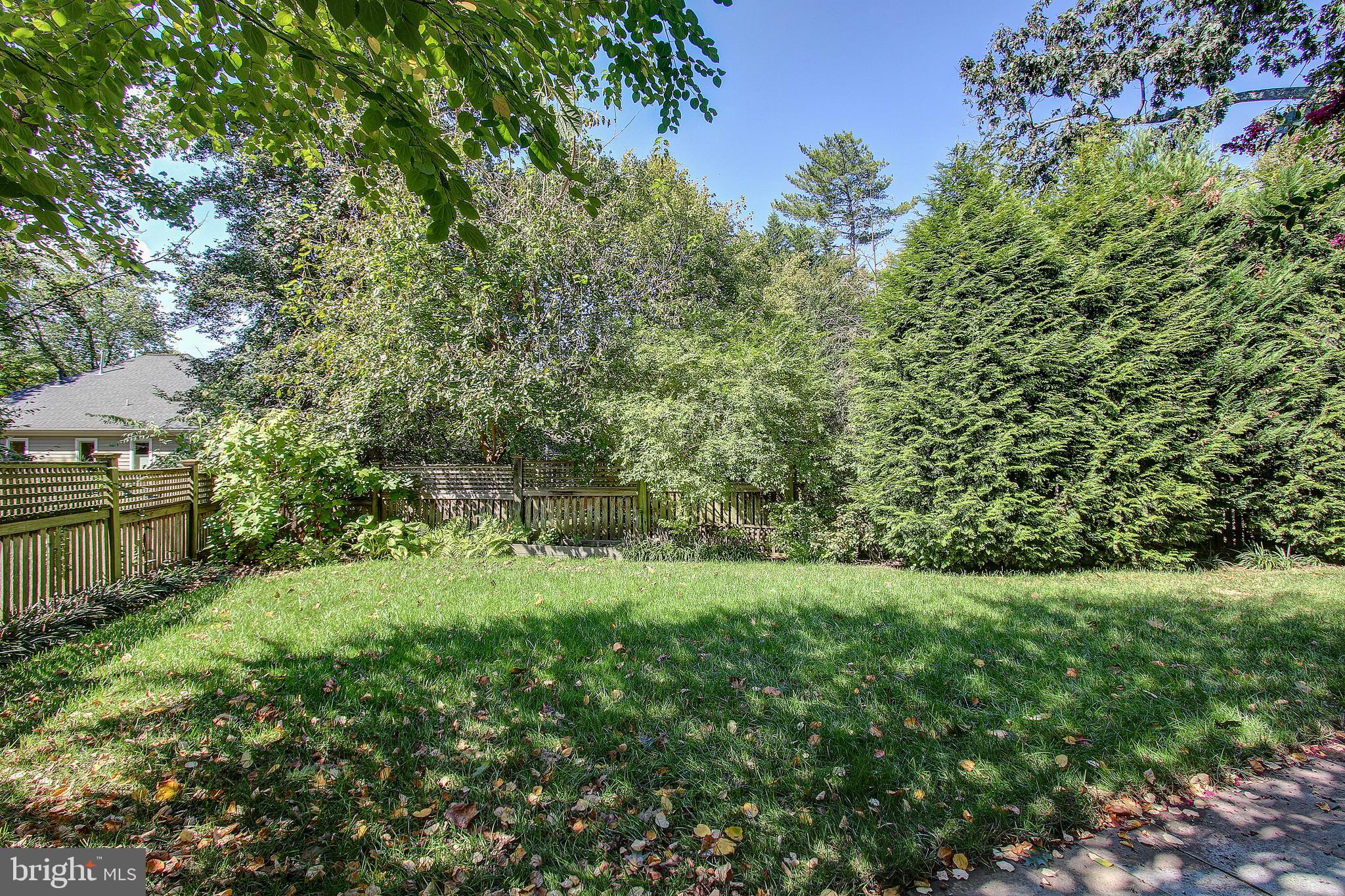 6604 Pyle Road Bethesda, MD 20817 - Photo 48 of 50 PRIVATE LUSH YARD WITH MATURE LANDSCAPING