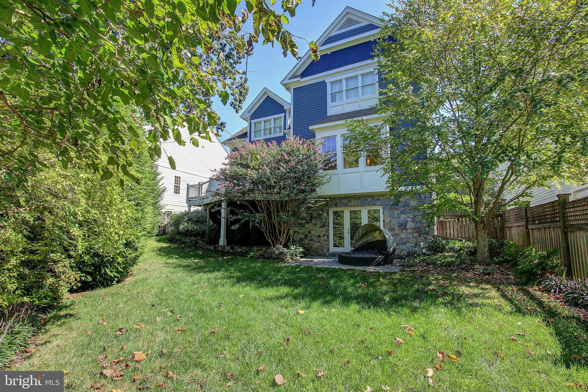 6604 Pyle Road Bethesda, MD 20817 - Photo 49 of 50 PRIVATE LUSH YARD WITH MATURE LANDSCAPING