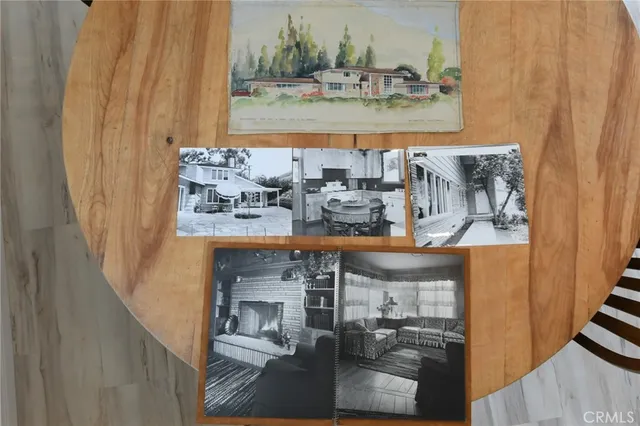 a picture of a house with a garden