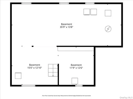 a view of a bench in roof deck and yard