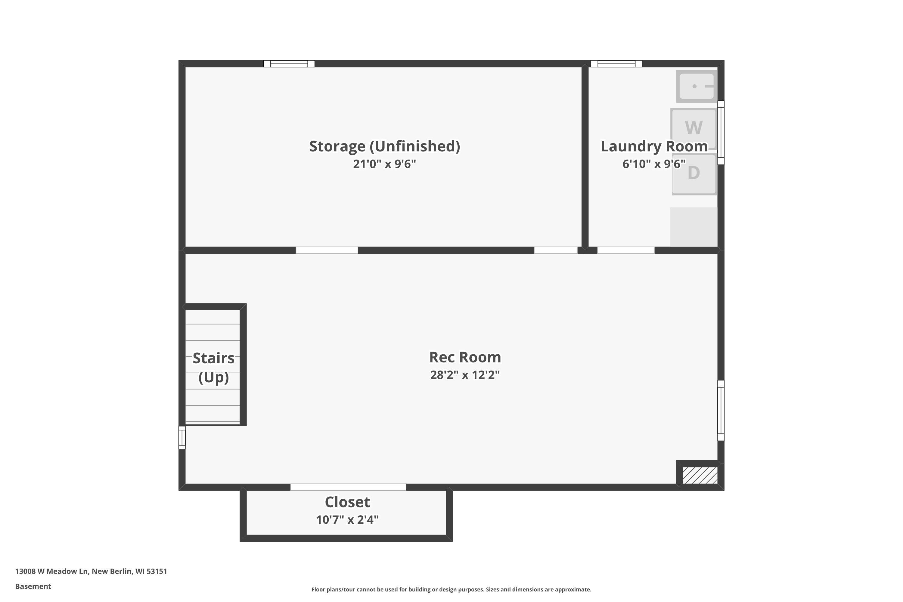 13008 West Meadow Lane New Berlin, WI 53151 - Photo 36 of 37 Basement