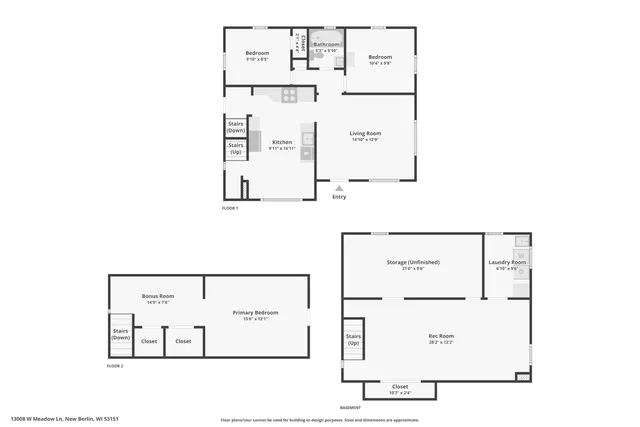 $367,000 | 13008 West Meadow Lane, New Berlin, WI 53151