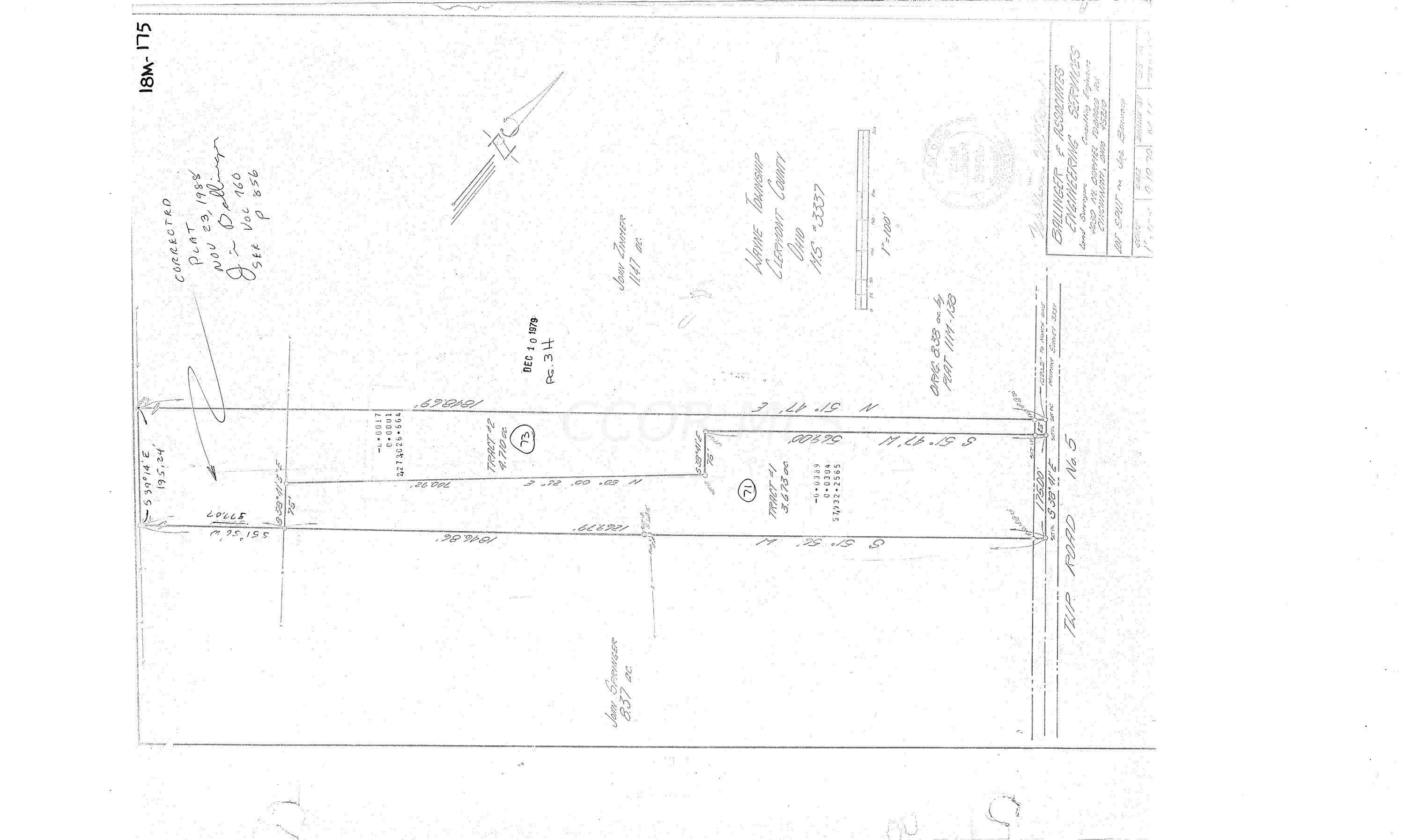 0 Number Five Road Pleasant Plain, OH 45162 - Photo 2 of 8 Number5RDSurvey