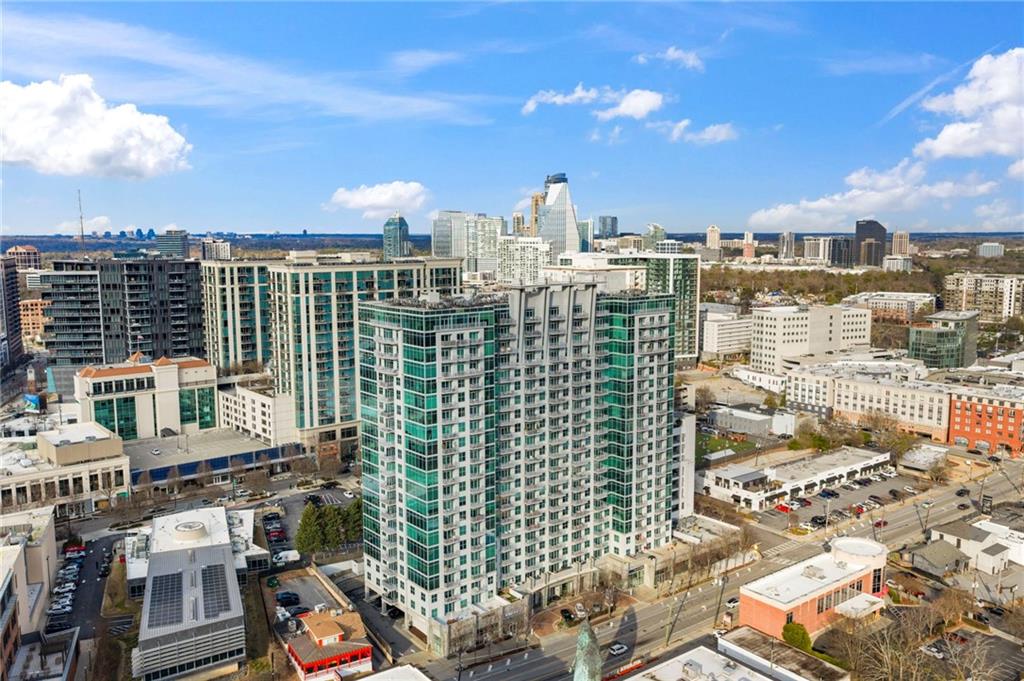 250 Pharr Road Northeast, Unit 1116 Atlanta, GA 30305 - Photo 39 of 45 a view of a city with tall buildings