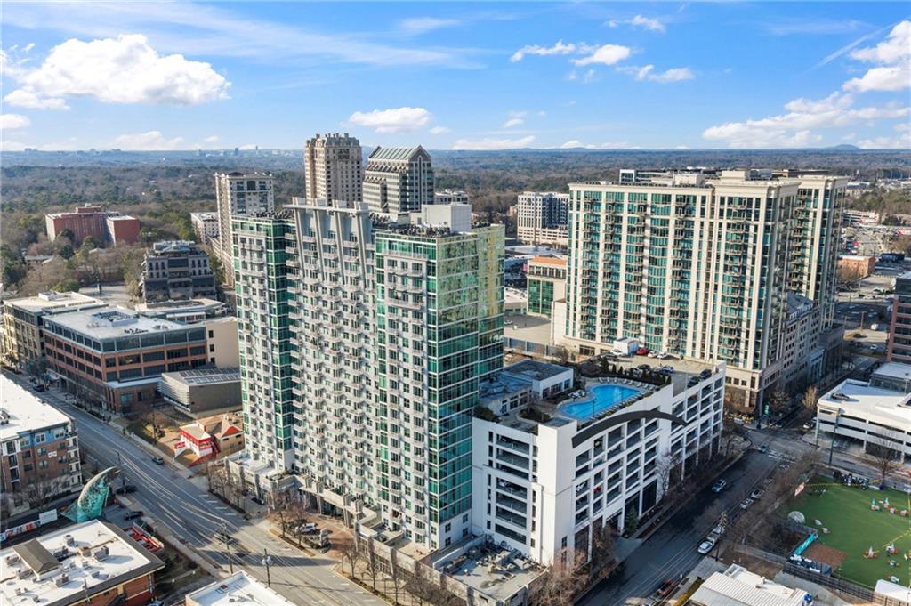 250 Pharr Road Northeast, Unit 1116 Atlanta, GA 30305 - Photo 40 of 45 a view of city with balcony