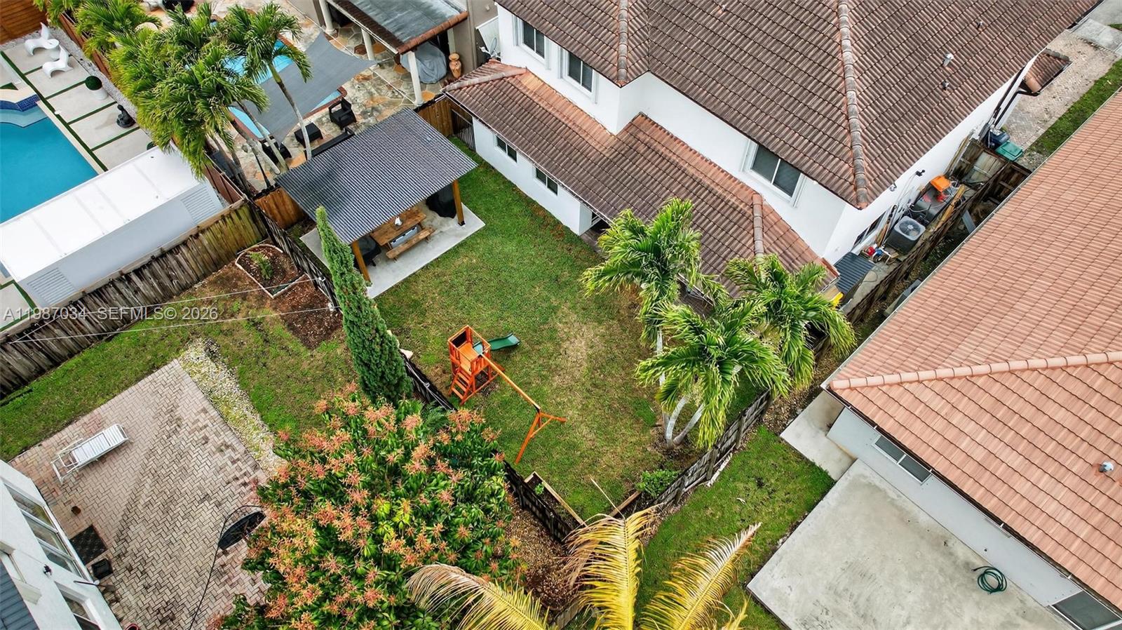 15874 Southwest 138th Terrace, Unit 1 Miami, FL 33196 - Photo 12 of 12 a view of a yard with plants