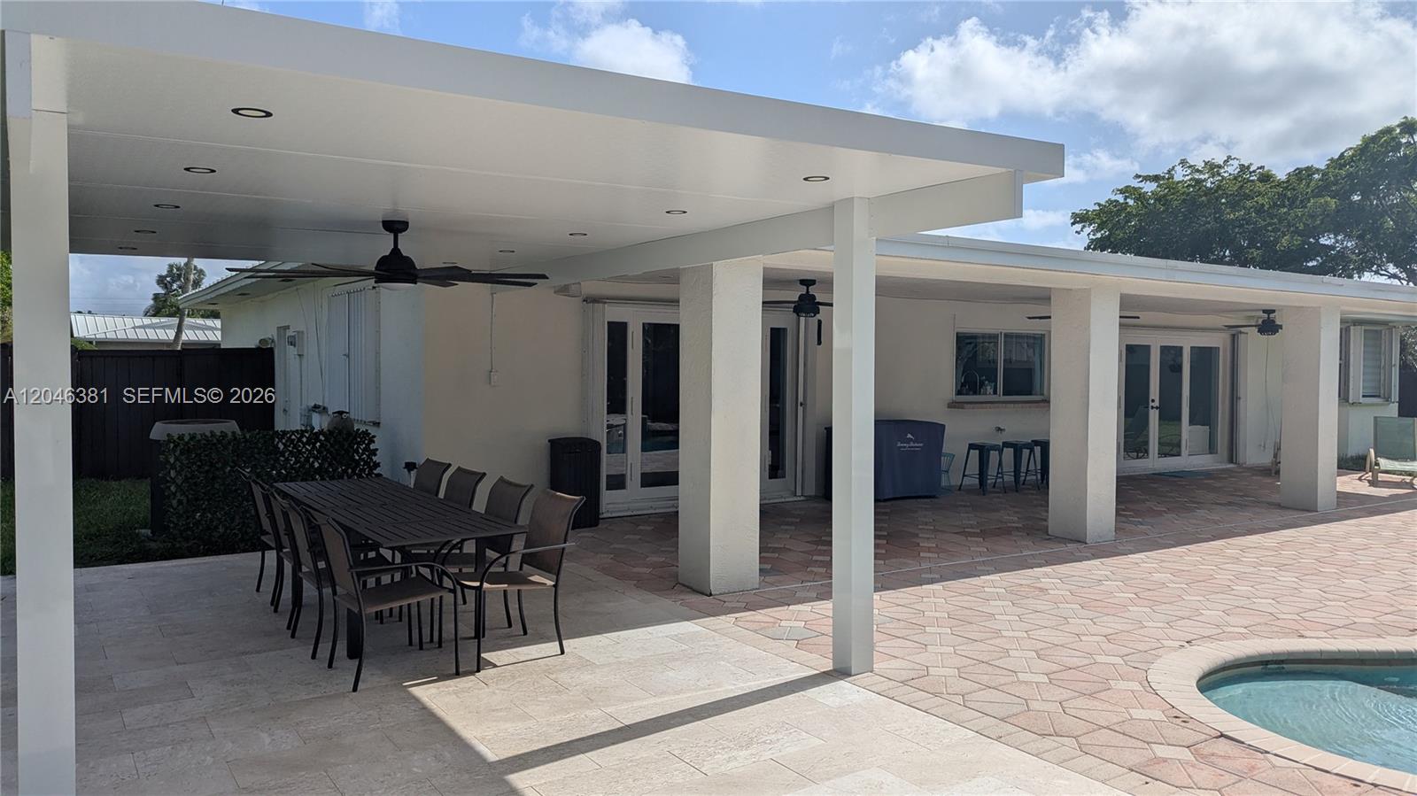 10442 Southwest 114th Street Miami, FL 33176 - Photo 11 of 48 Back patio