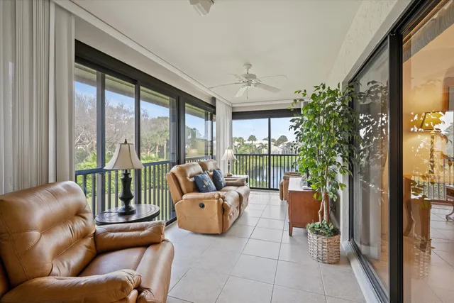 a view of a lake with houses