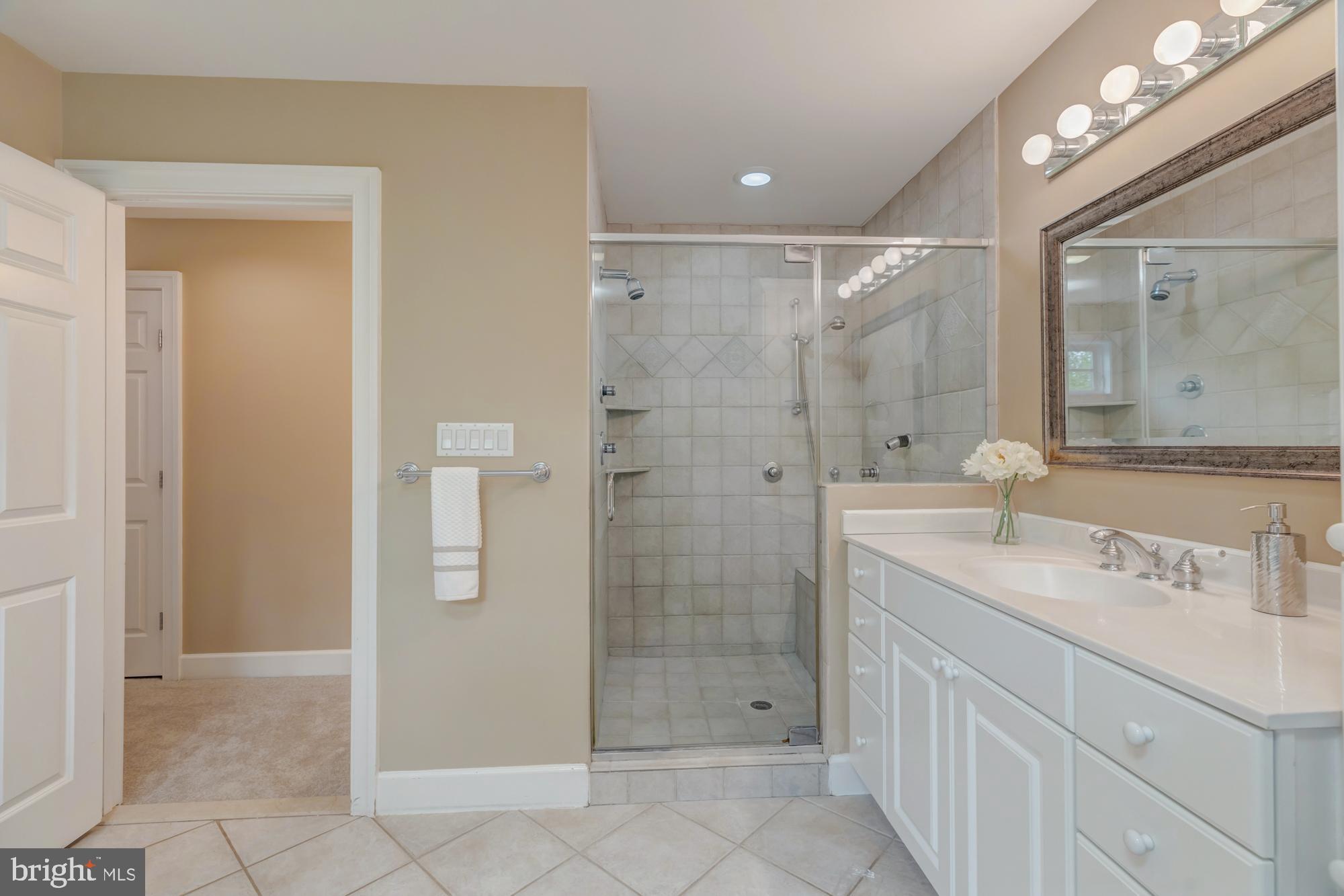 4052 Hunt Road Fairfax, VA 22032 - Photo 25 of 49 Master Bathroom with separate shower