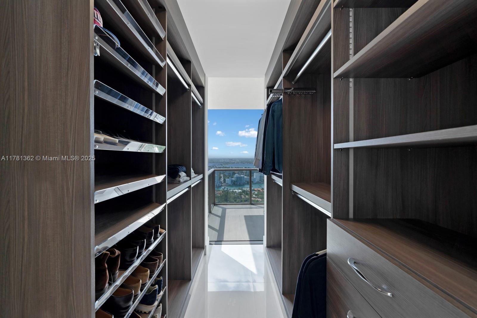 9705 Collins Avenue, Unit 2604N Bal Harbour, FL 33154 - Photo 20 of 42 a close view of closet