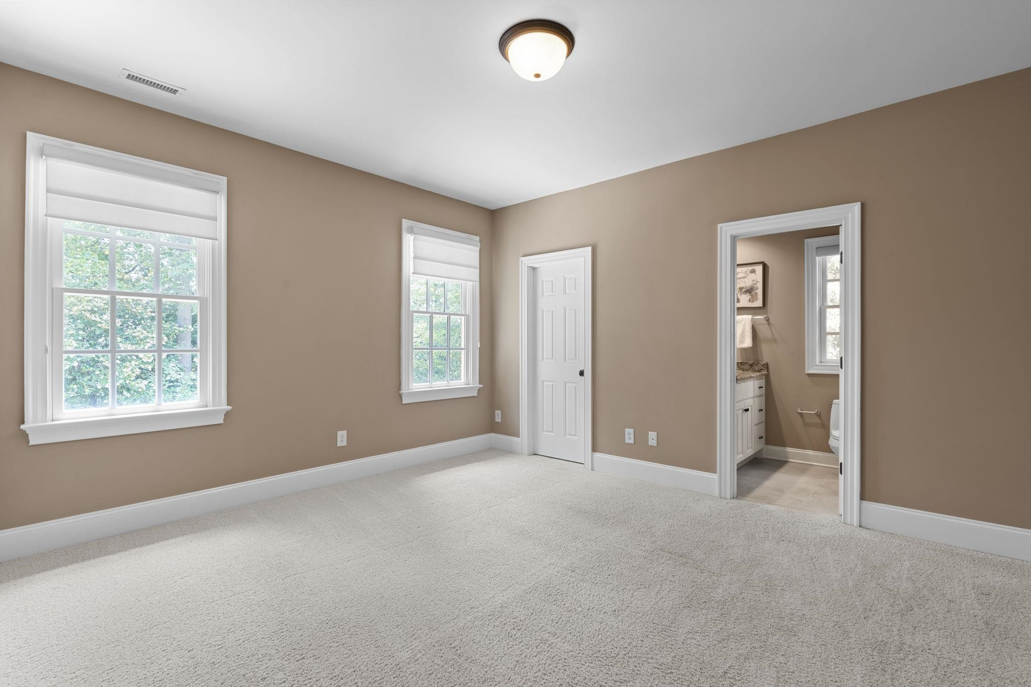 3329 Hampton Road Raleigh, NC 27607 - Photo 36 of 46 Bedroom #4 w/Ensuite and 2 walk-in Closets