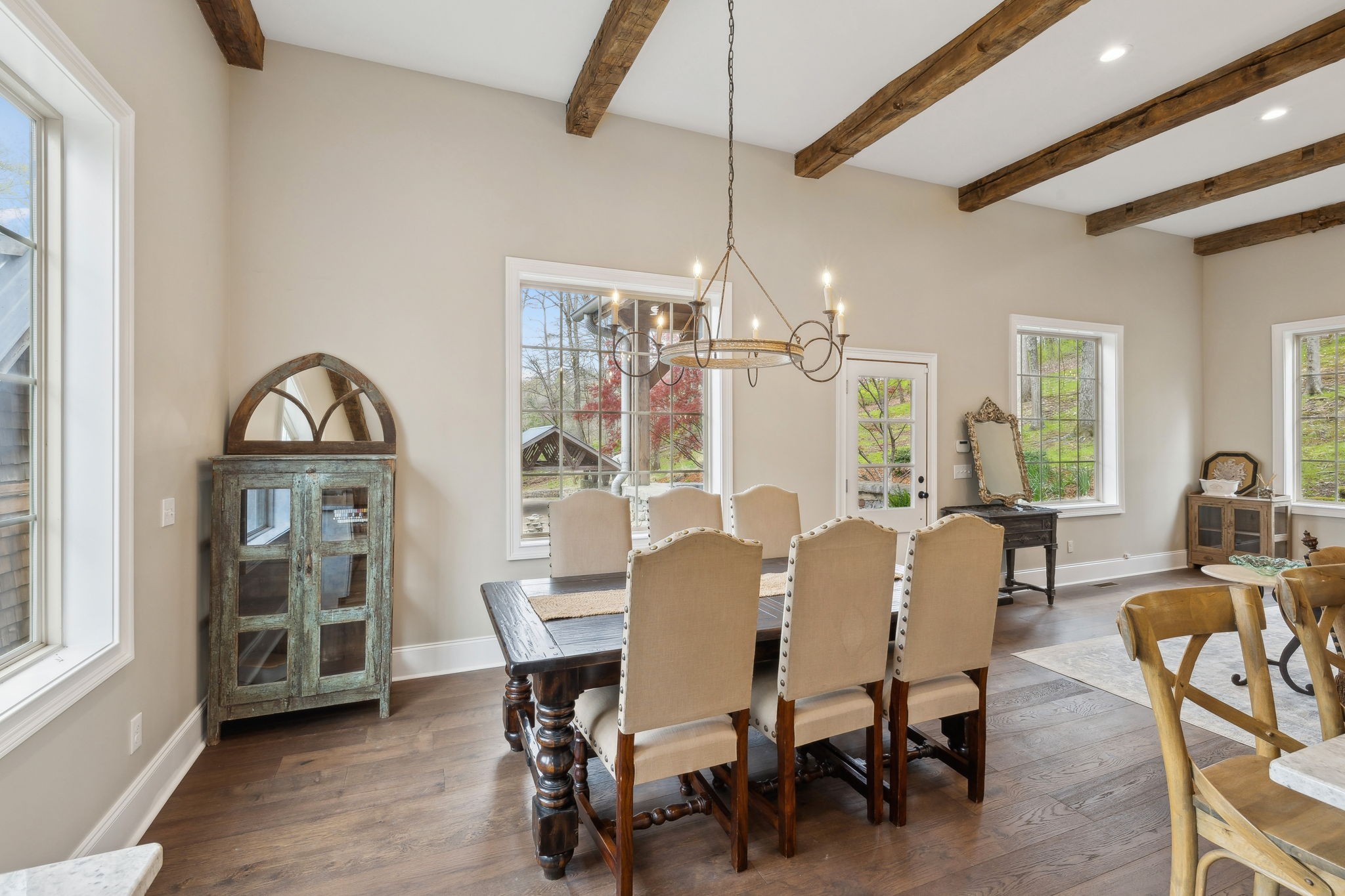 3110 McMillan Road Franklin, TN 37064 - Photo 23 of 96 a view of a dining room with furniture window and wooden floor
