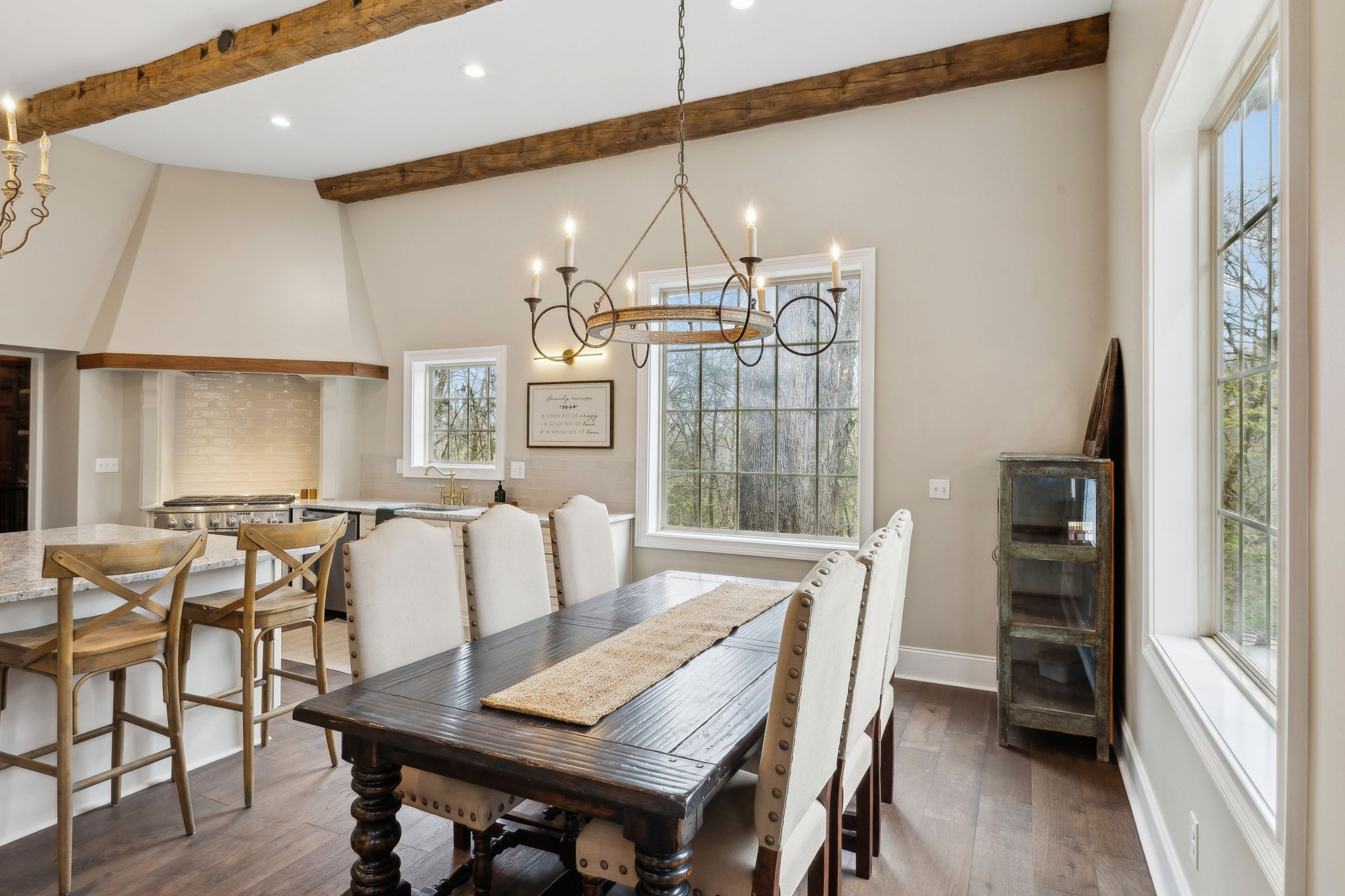 3110 McMillan Road Franklin, TN 37064 - Photo 24 of 96 a view of a dining room with furniture window and outside view