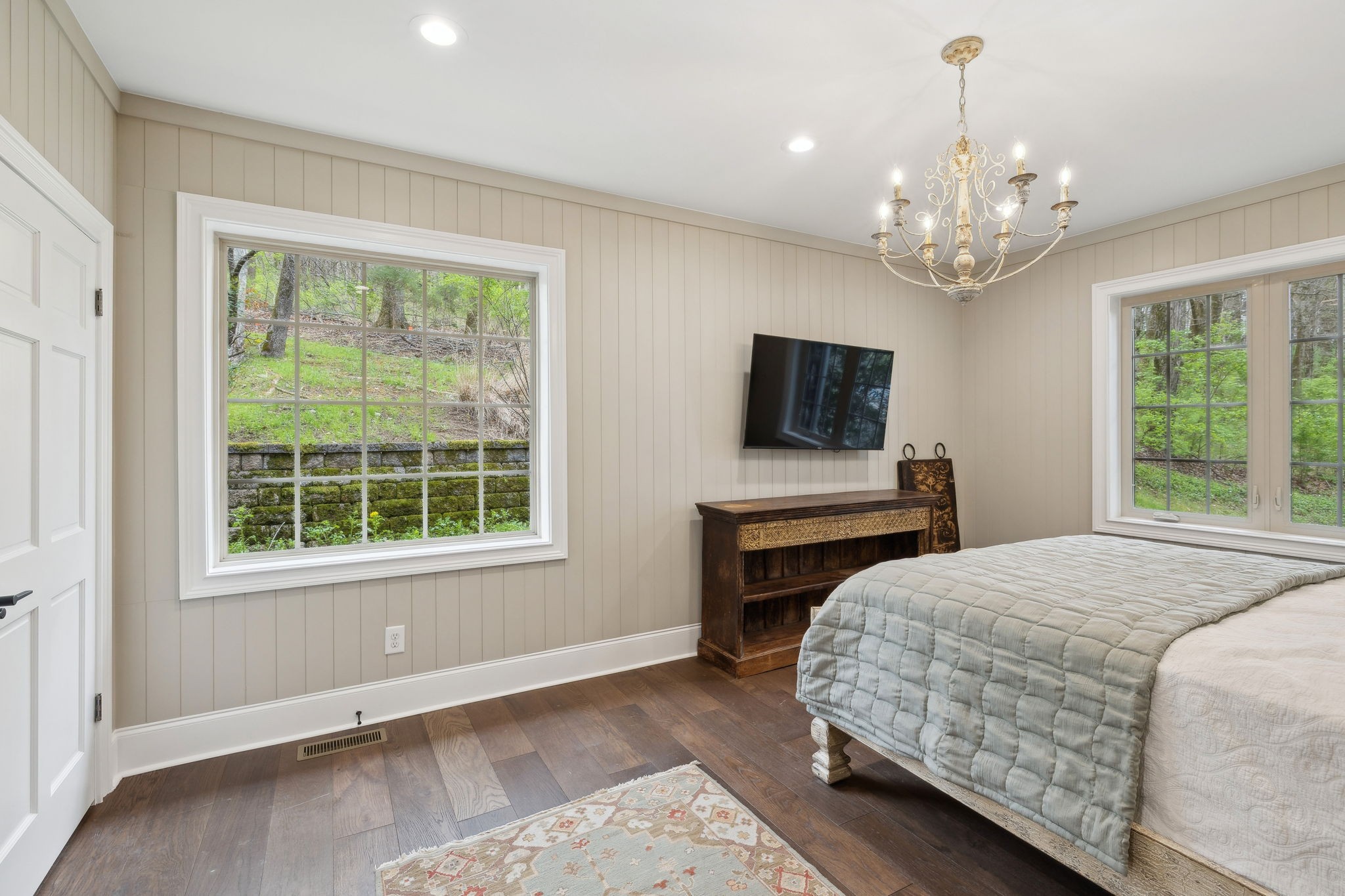 3110 McMillan Road Franklin, TN 37064 - Photo 27 of 96 a bedroom with bed tv and window
