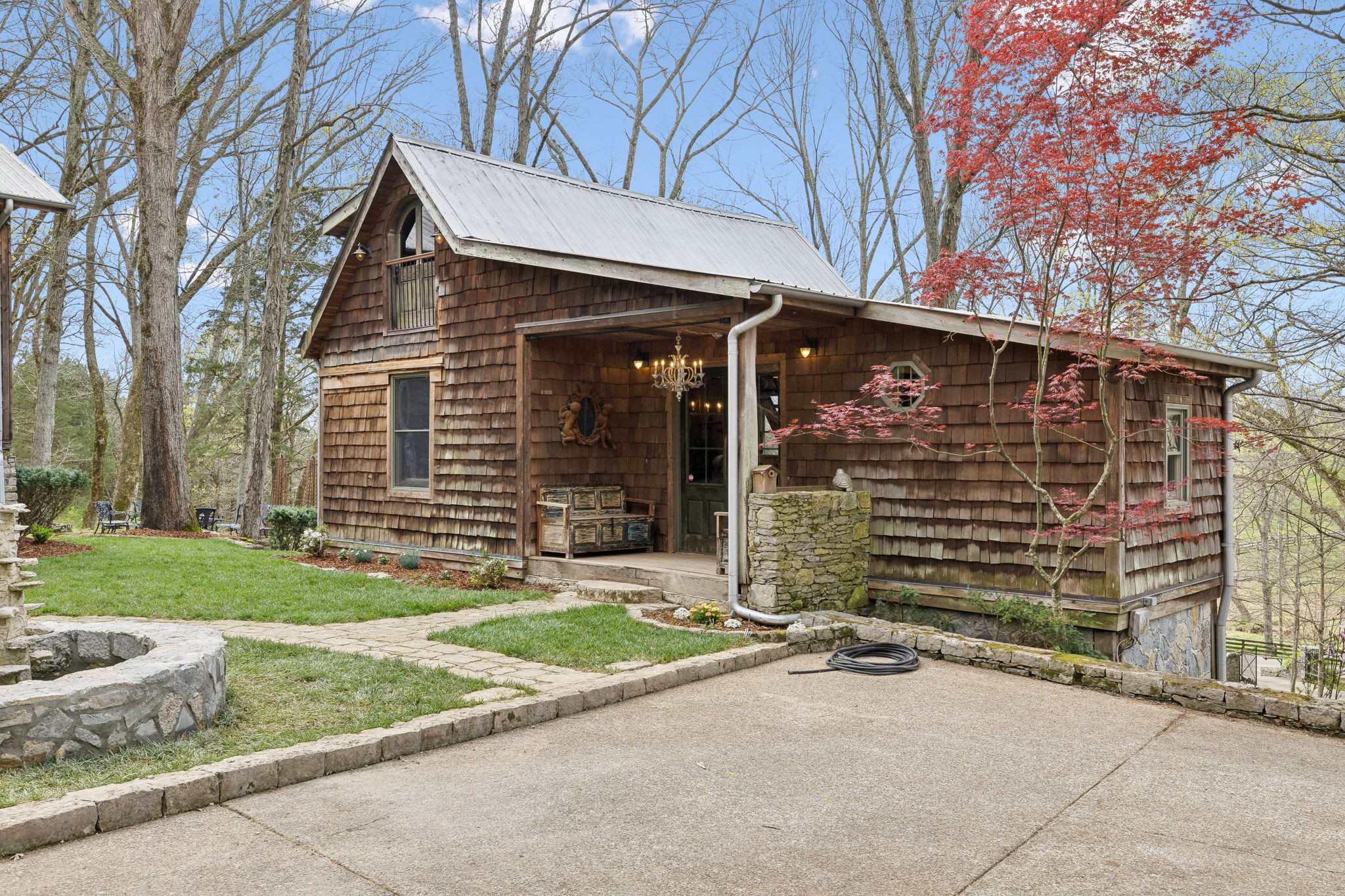 3110 McMillan Road Franklin, TN 37064 - Photo 4 of 96 a front view of a house with a yard and garage