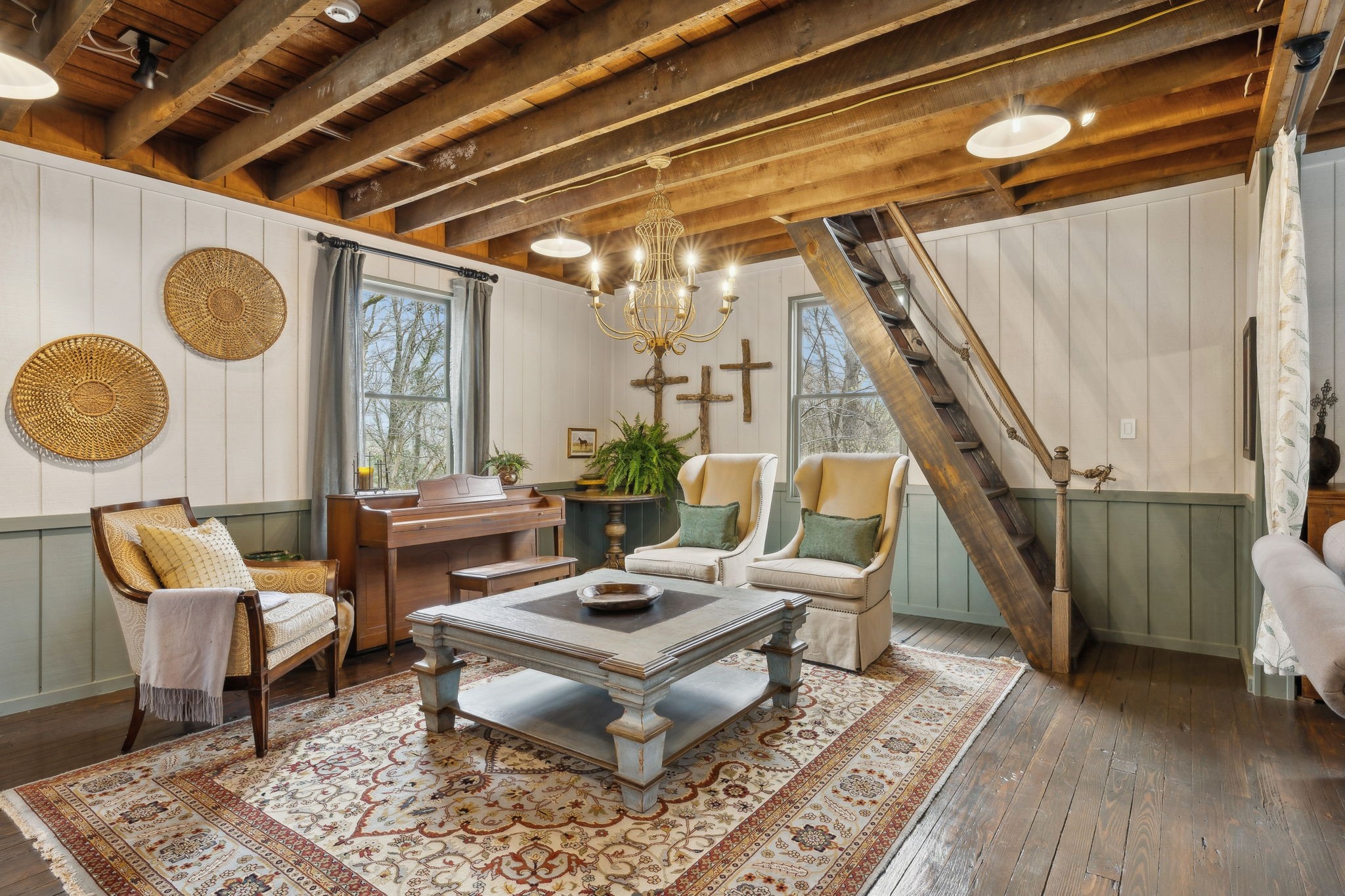 3110 McMillan Road Franklin, TN 37064 - Photo 52 of 96 a living room with furniture and a large window