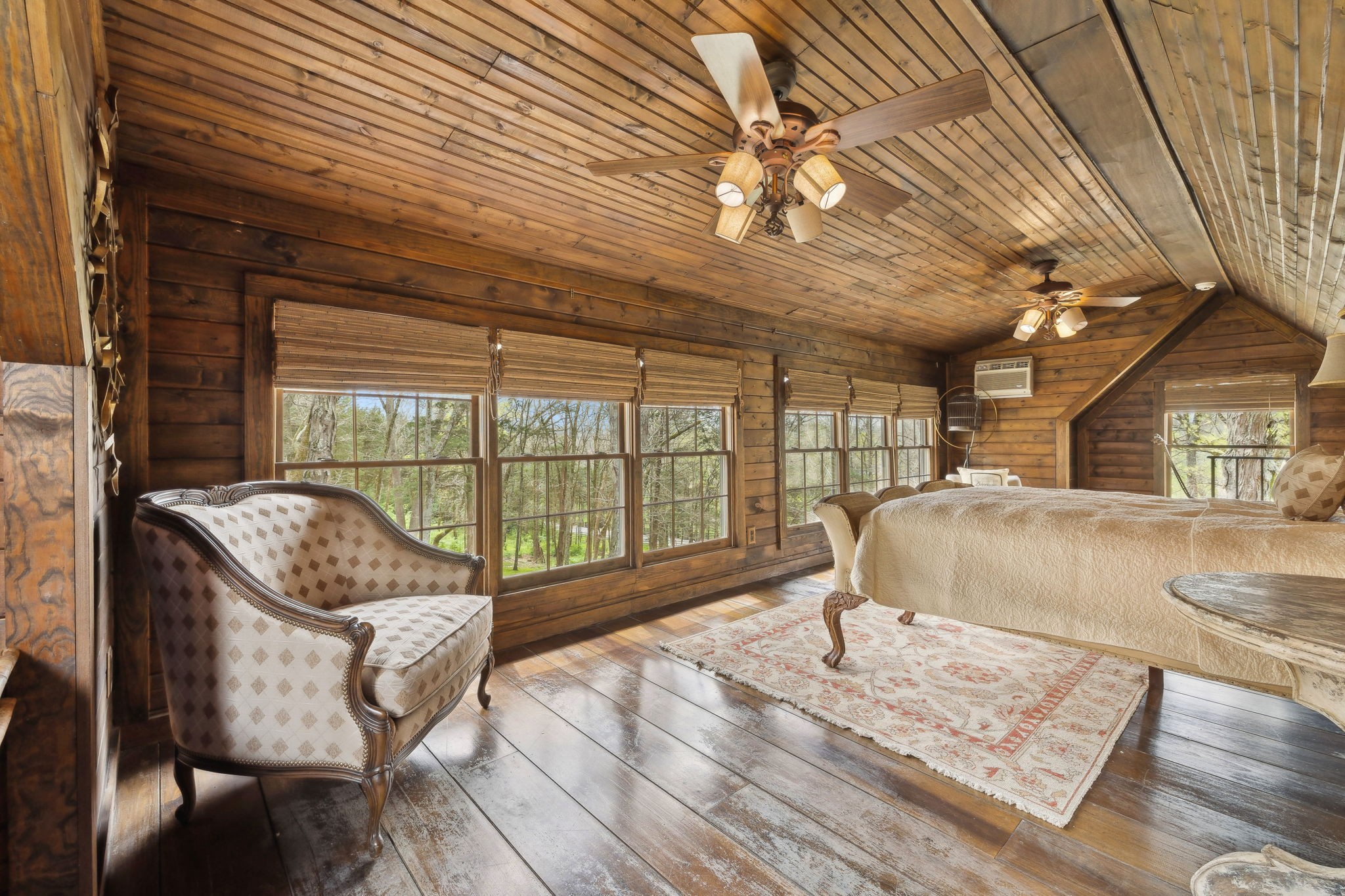 3110 McMillan Road Franklin, TN 37064 - Photo 74 of 96 a living room with furniture and a floor to ceiling window