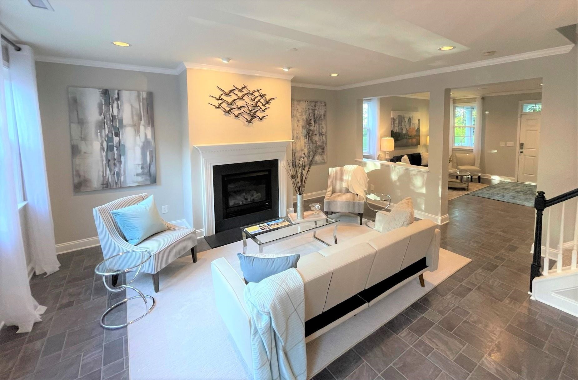 503 Emerald Downs Road Cary, NC 27519 - Photo 5 of 30 Surround Sound & Gas Fireplace