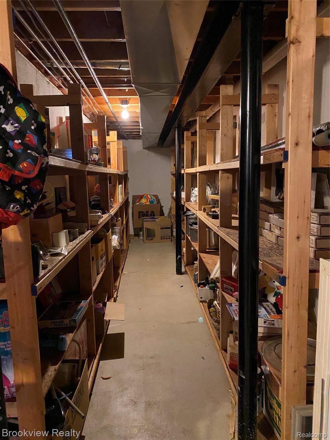 59480 Hayes Road Ray, MI 48096 - Photo 35 of 39 Basement storage