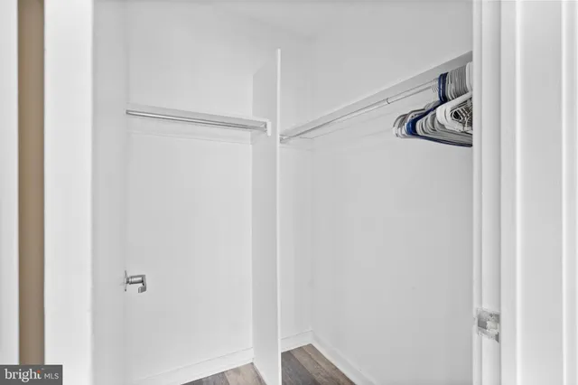 a view of walk in closet