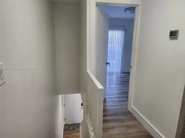 a view of a room with window