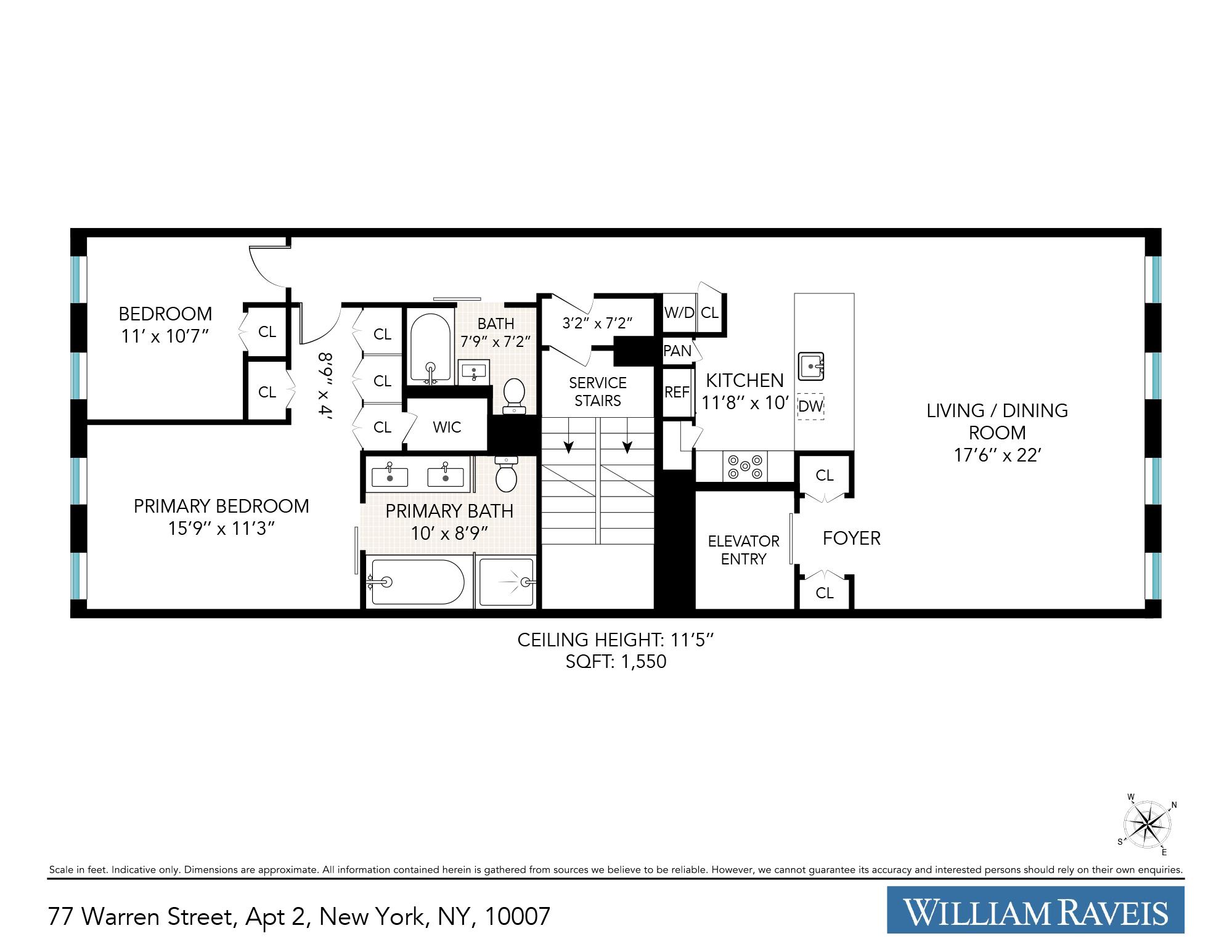 77 Warren Street, Unit 2 Manhattan, NY 10007 - Photo 10 of 10