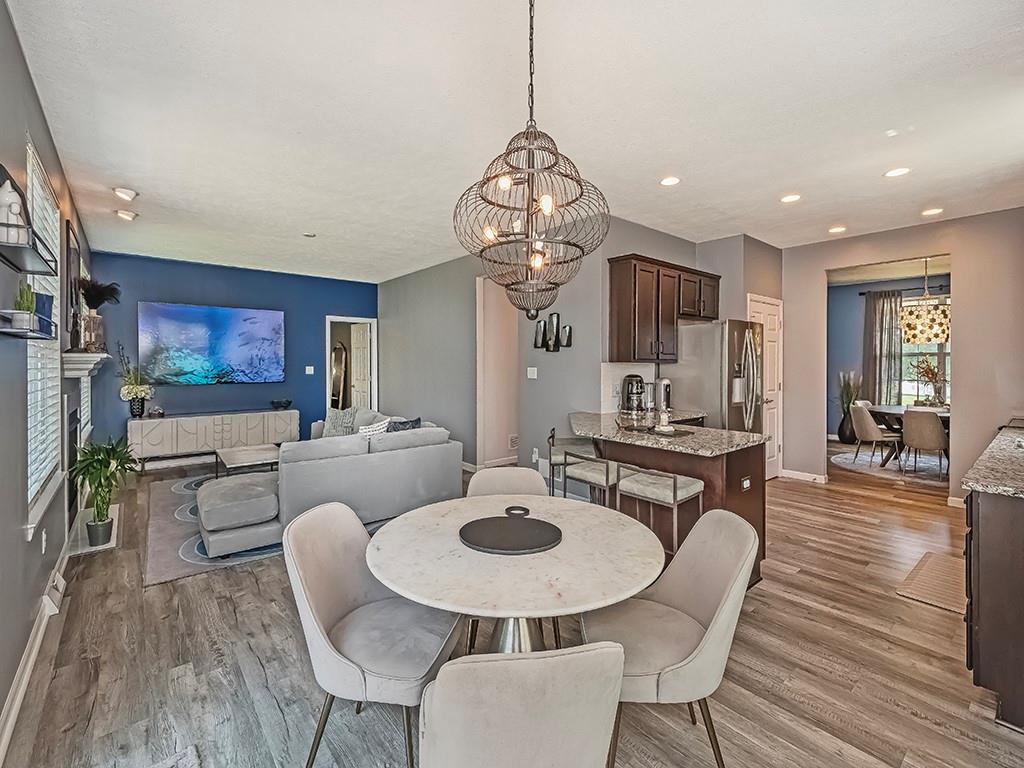 2529 Brandt School Road Wexford, PA 15090 - Photo 10 of 38 Kitchen/breakfast area is open to the living room. The light over the breakfast table does not convey.