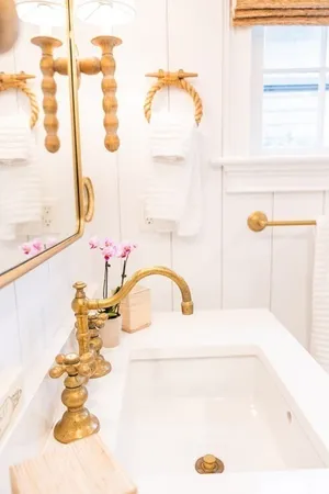 a view of a bathroom with a shower