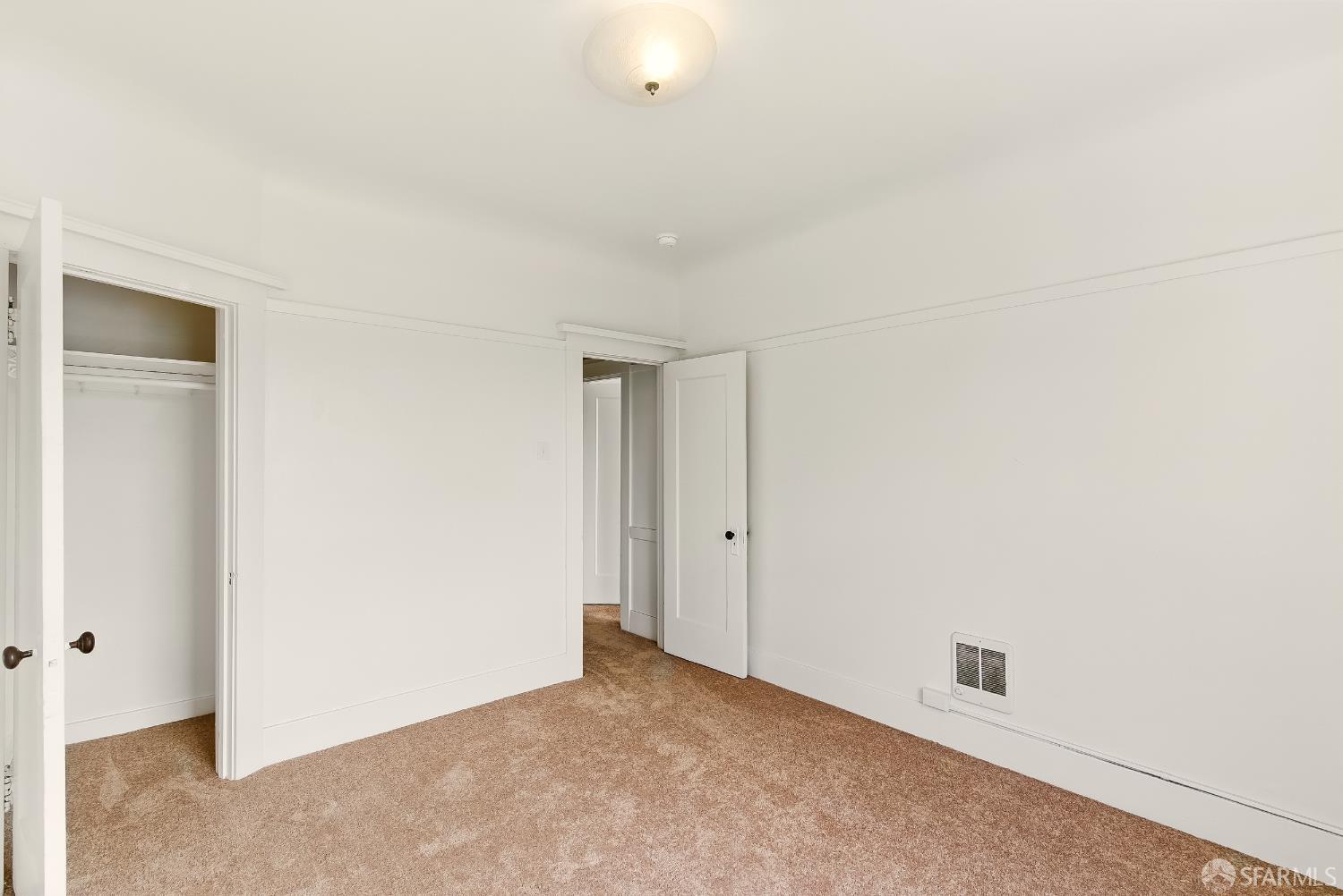 425-429 Steiner Street San Francisco, CA 94117 - Photo 32 of 40 a view of an empty room and closet area