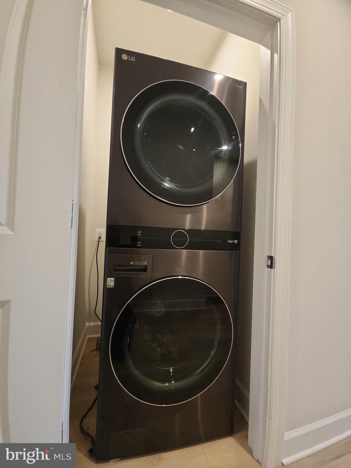 6730 Belcrest Road Hyattsville, MD 20782 - Photo 24 of 30 a close up view of a washer and dryer