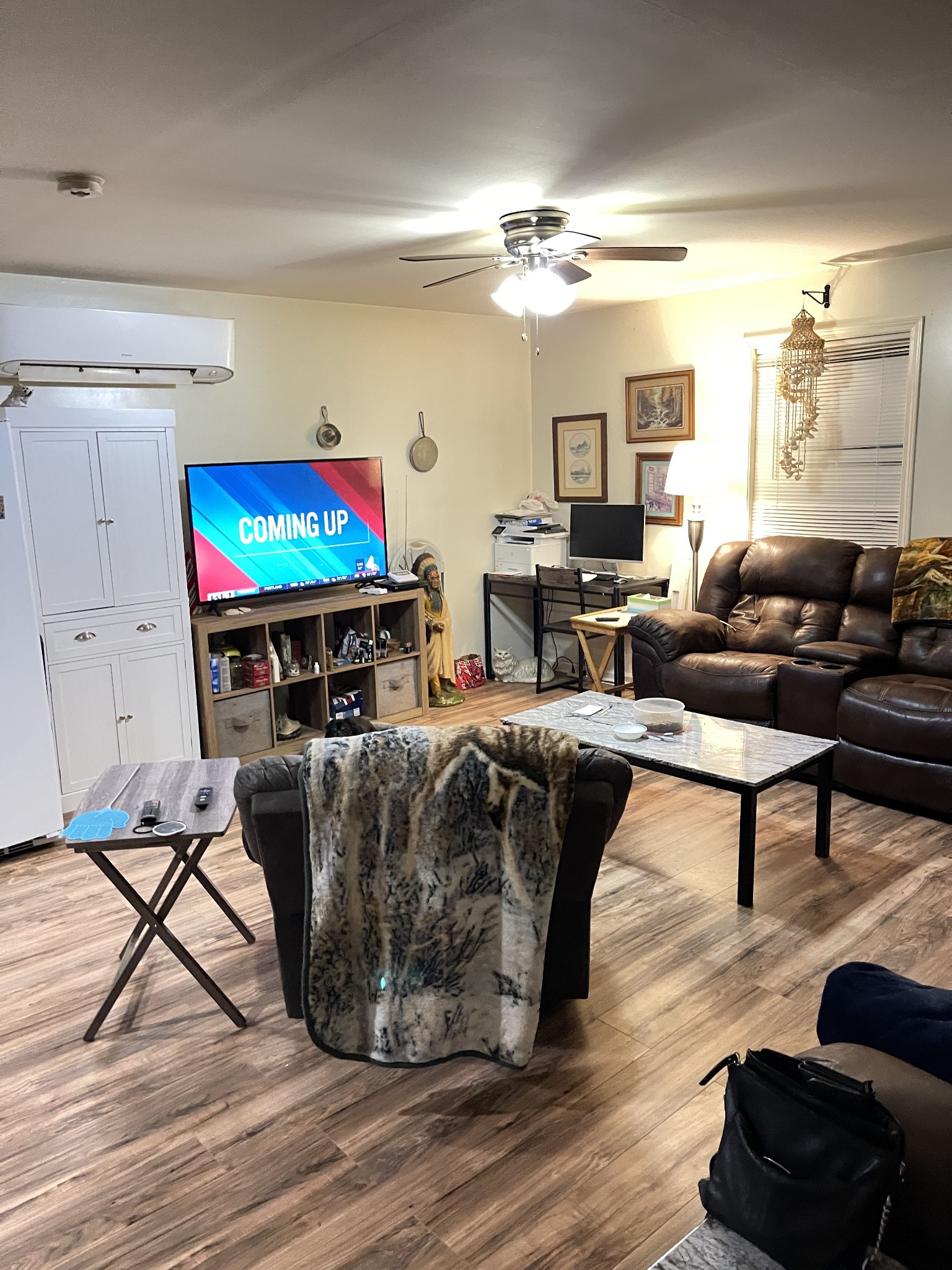 378 Sanders Road Decherd, TN 37324 - Photo 4 of 27 a living room with furniture and a flat screen tv