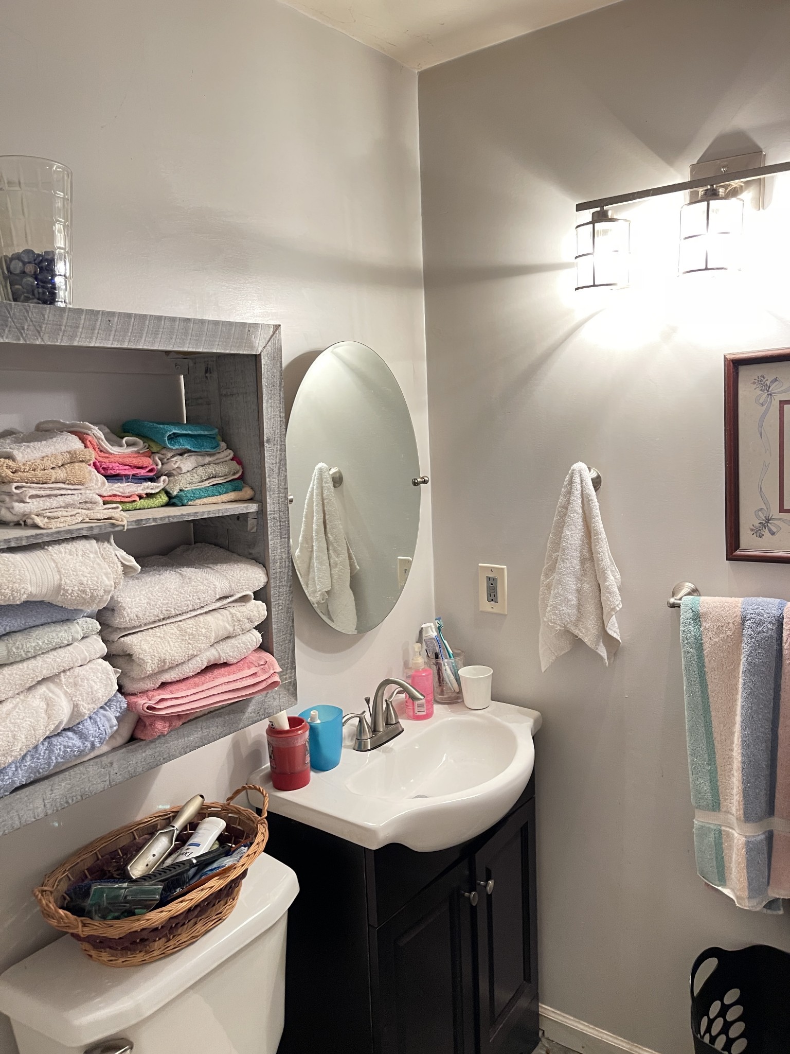 378 Sanders Road Decherd, TN 37324 - Photo 8 of 27 a bathroom with a sink and a mirror