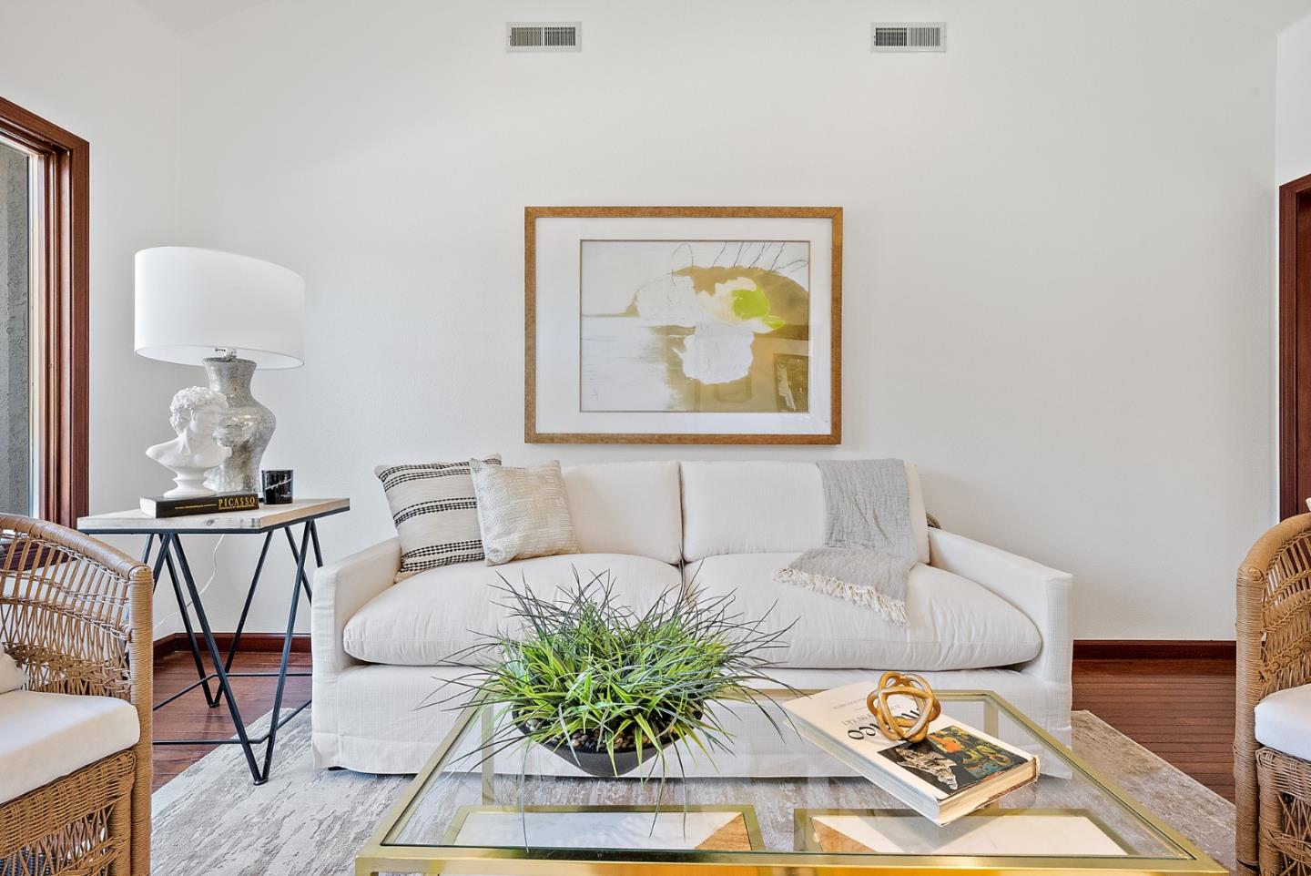 425 Covington Road Los Altos, CA 94024 - Photo 15 of 65 a living room with furniture and wooden floor
