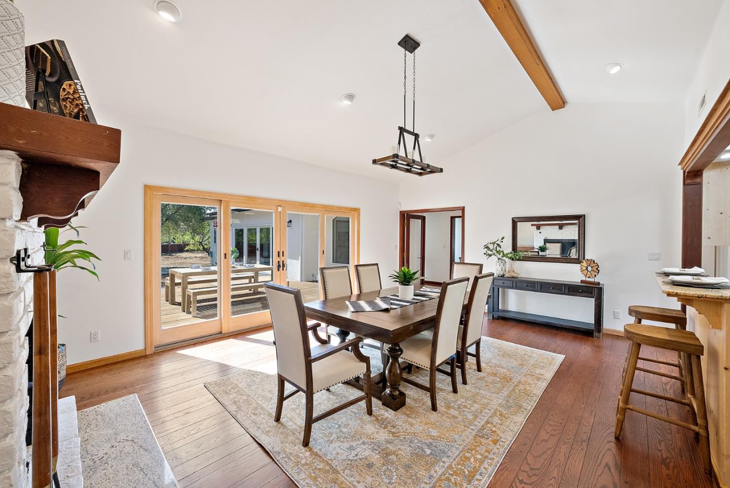 425 Covington Road Los Altos, CA 94024 - Photo 20 of 65 a view of a dining room with furniture