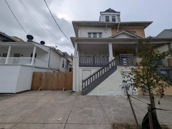 a view of a house with a large windows
