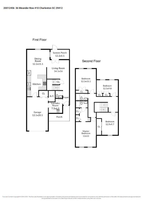 36 Meander Row Charleston, SC 29412 - Photo 55 of 55 Atadjanova - Floor Plan - 36 Meander Row