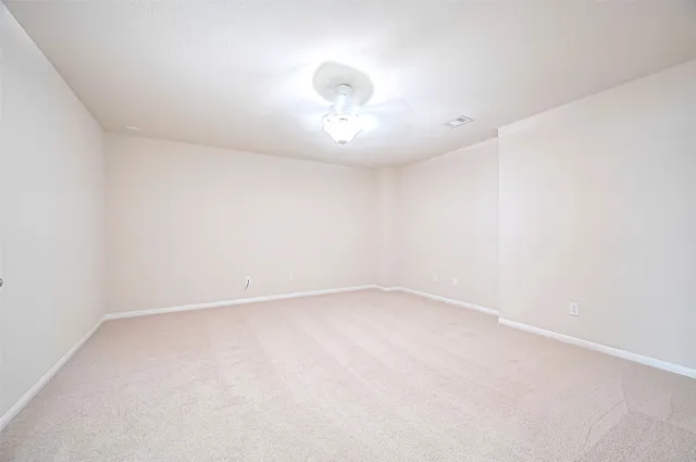 an empty room with a empty space