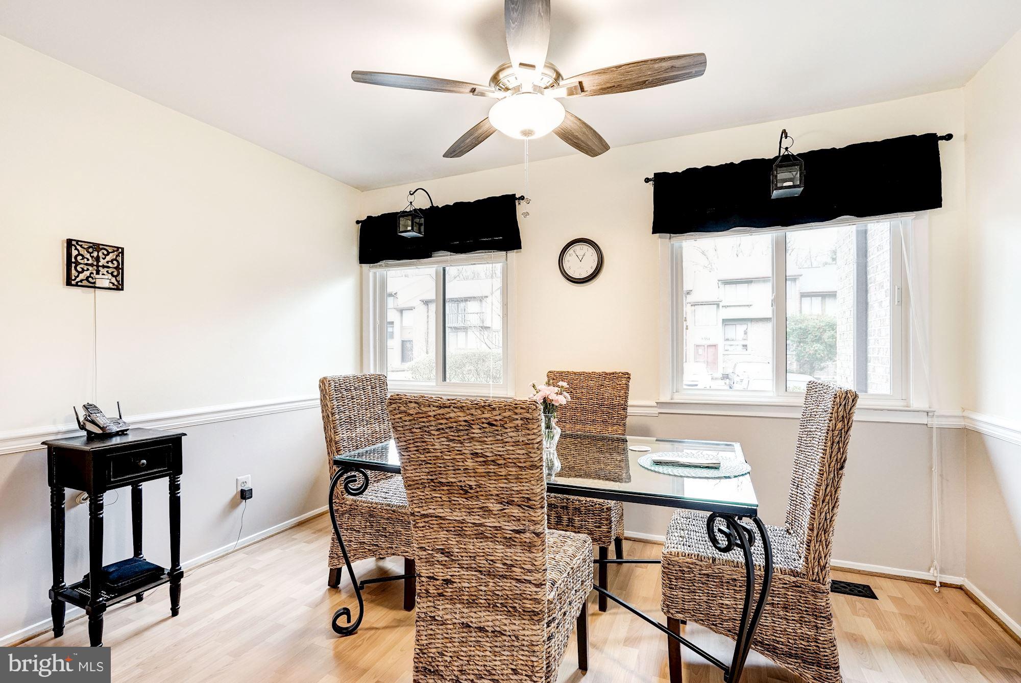 8552 Gwynedd Way Springfield, VA 22153 - Photo 15 of 37 Dining with lots of natural light