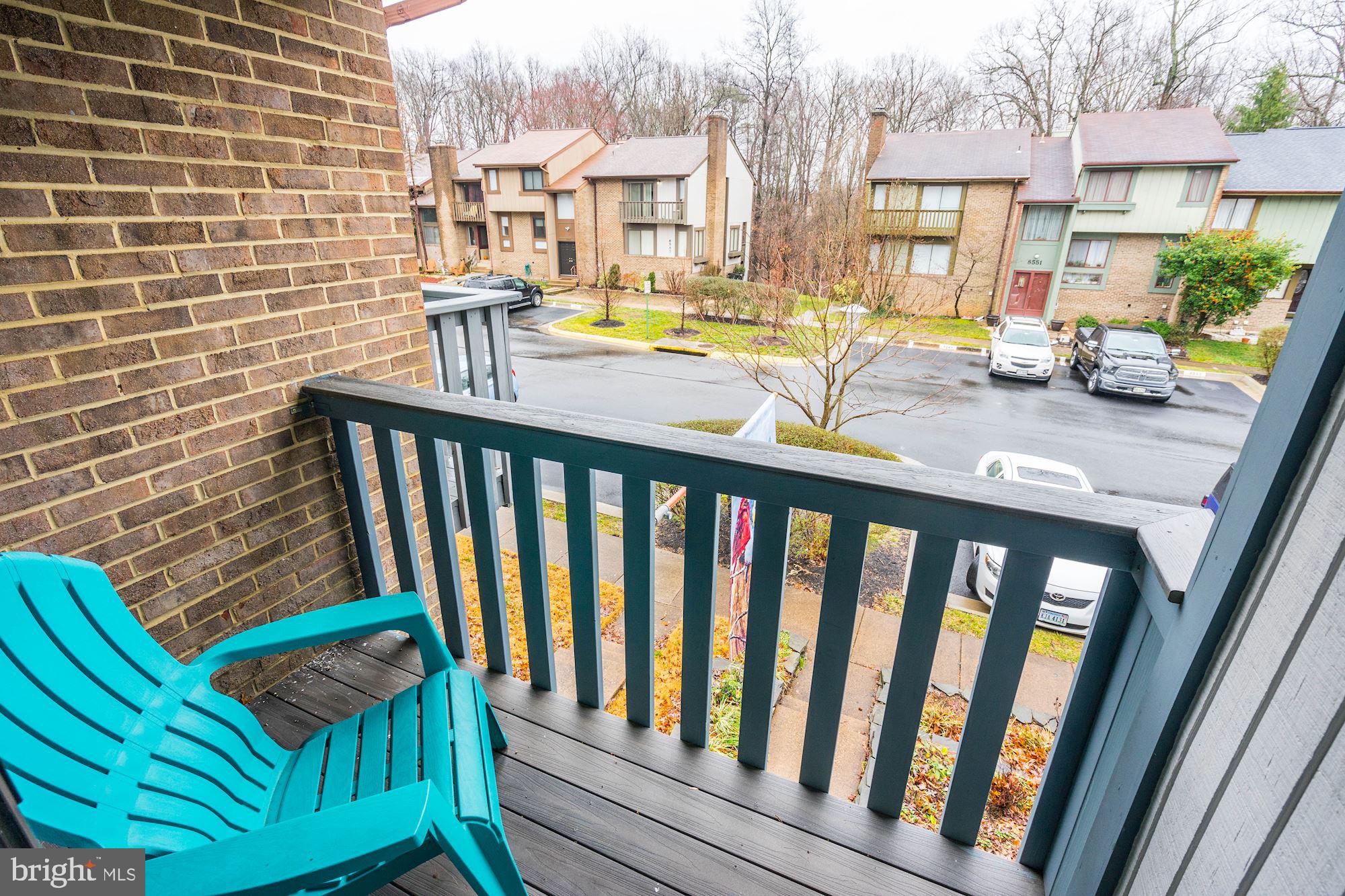 8552 Gwynedd Way Springfield, VA 22153 - Photo 31 of 37 Master bedroom balcony!