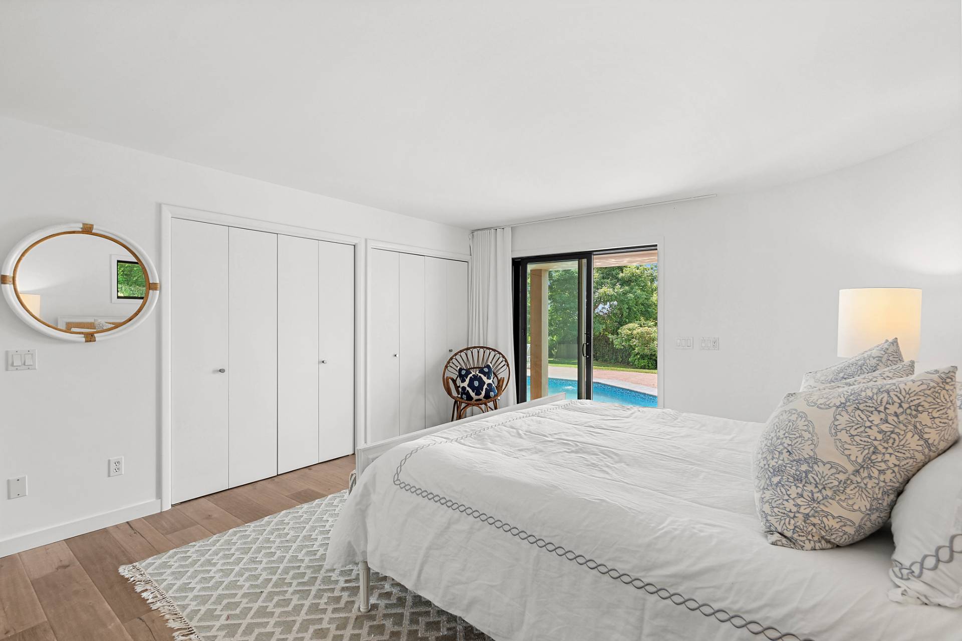 11 Fairview Road Montauk, NY 11954 - Photo 12 of 38 a bedroom with a bed and a window
