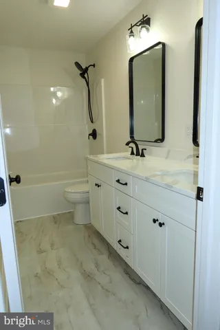 a view of small space with racks on the wall