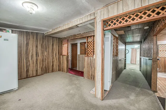 a view of a room with shelf