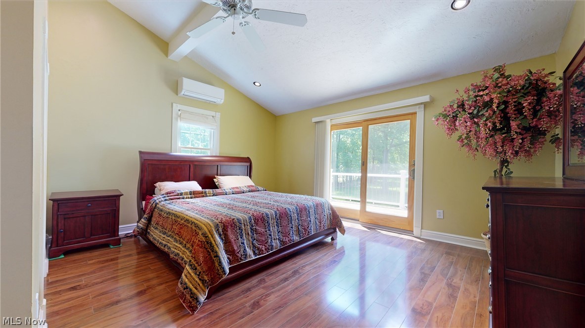 29283 White Road Wickliffe, OH 44092 - Photo 13 of 28 Primary Bedroo with vaulted ceiling and access to Balcony.