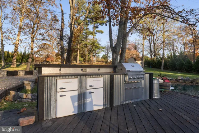 a view of lake with houses