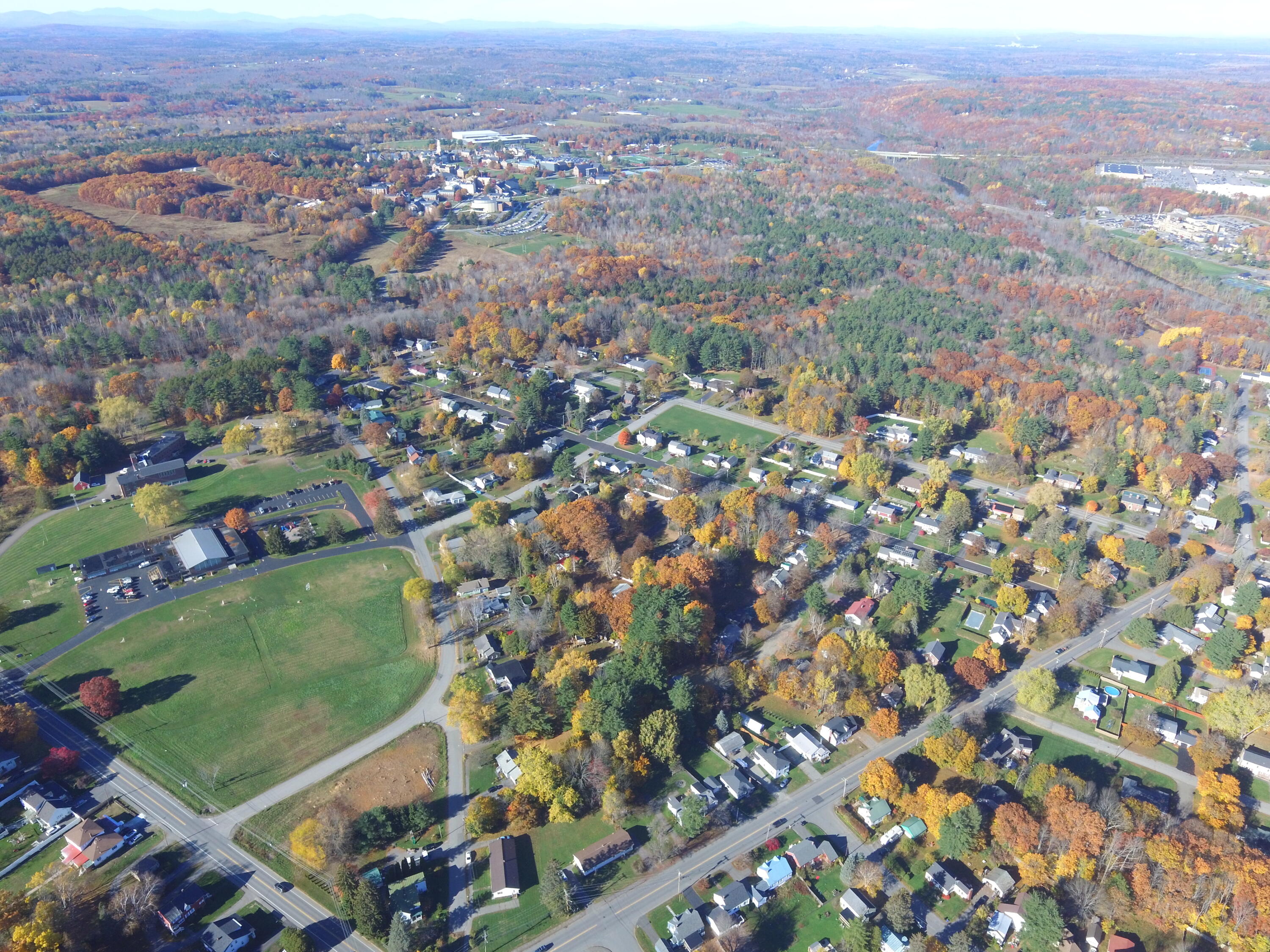 144-146 1st Rangeway Waterville, ME 04901 - Photo 4 of 41 Aerial view of home