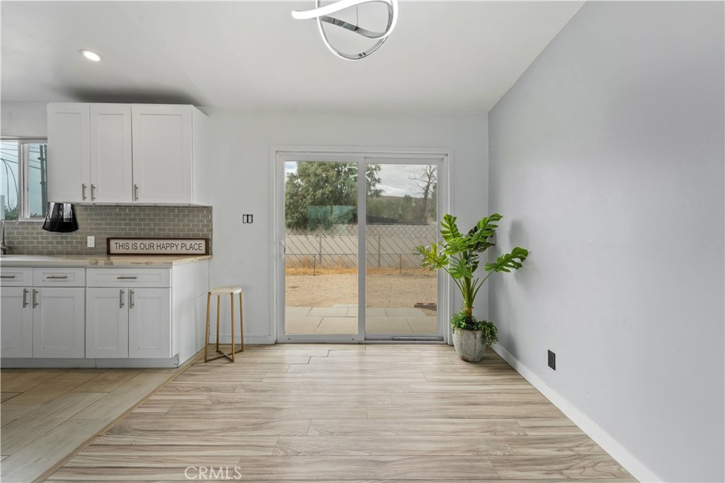 Dining area