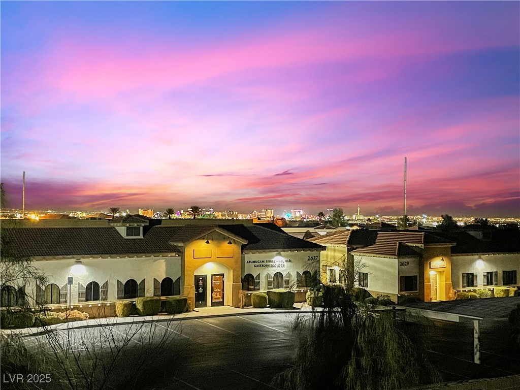 2576 Mizzoni Circle Henderson, NV 89052 - Photo 43 of 44 View from balcony of the strip.
